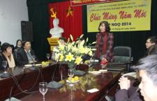 Gặp gỡ cán bộ công đoàn Trường đầu Xuân Giáp Ngọ 2014